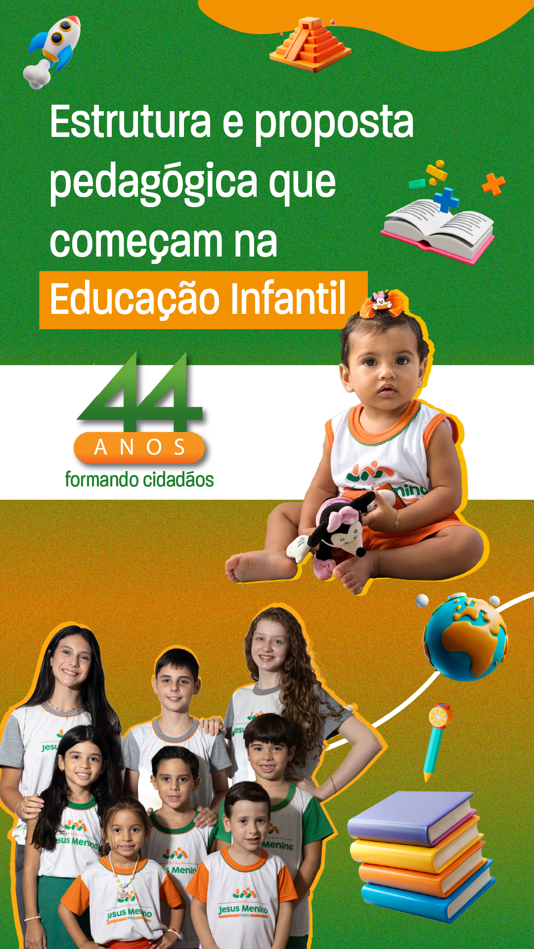 Campanha Escola Jesus Menino — Educação em Guarapari